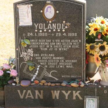WYK Yolande, van 1980-1998
