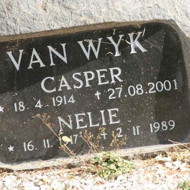WYK Casper, van 1914-2001 &amp; Nelie 1917-1989