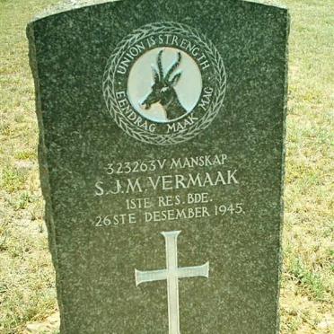 VERMAAK S.J.M. -1945