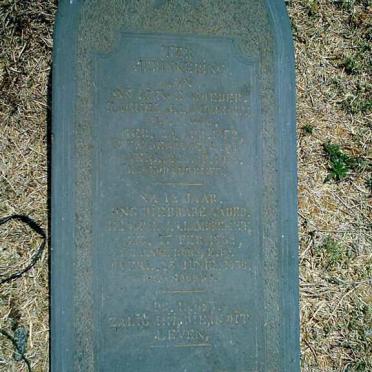 LAMBRECHT Hendrik J. 1862-1930 &amp; Rachel J. VAN WYK 1872-1918