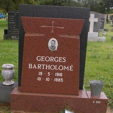 BARTHOLOMÉ Georges 1916-1985
