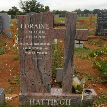 HATTINGH Loraine 1952-2009