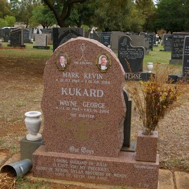 KUKARD Wayne George 1965-2004 :: KUKARD Mark Kevin 1969-1984