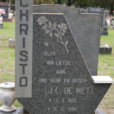 KUKKUK J.C. de Wet 1966-1984