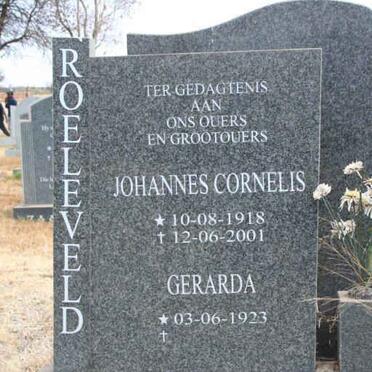 ROELEVELD Johannes Cornelis 1918-2001 &amp; Gerarda 1923-