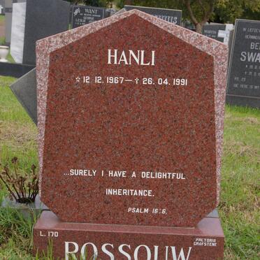 ROSSOUW Hanli 1967-1991