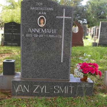 SMIT Annemarie, van Zyl 1972-1985