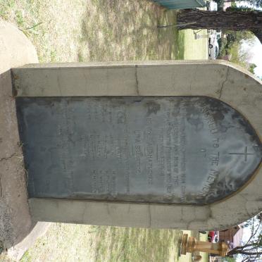 Monument for the 1st Royal Scots Fusiliers 1880-1881