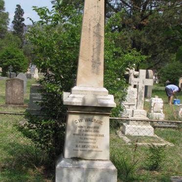 BERGSMA C.W. nee WALRAVE 1832-1892