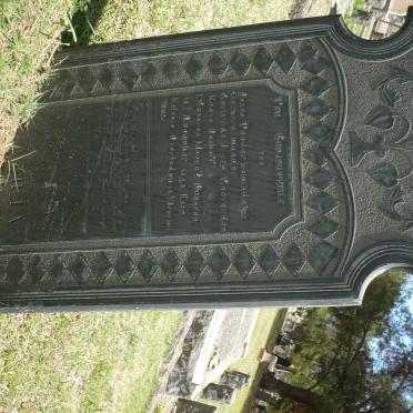 BOSHOFF Gertruida J, van Goeverden Keeve nee MOCKE 1845-1902