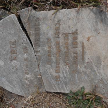 DEBBES Corrie 1893-1895