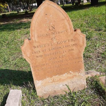 GOWER Samuel -1891