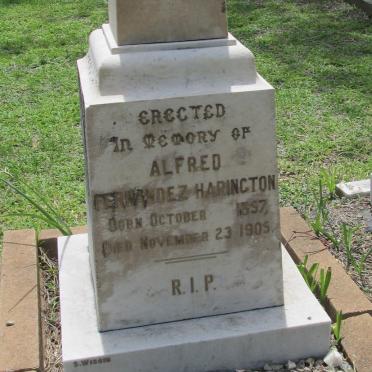 HARINGTON Alfred Fernandez 1857-1905
