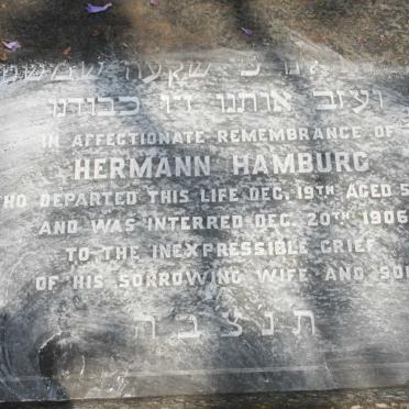 HAMBURG Hermann -1906