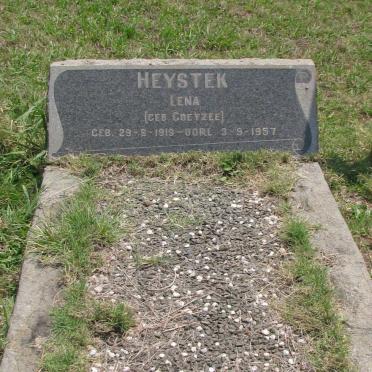 HEYSTEK Lena nee COETZEE 1919-1957