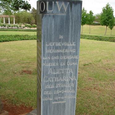 LOUW Daniel Abraham 1907-1967 &amp; Aletta Catharina STANDER 1908-1986_2