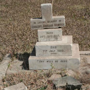 MEINTJES Albrecht Minaar 1869-1888