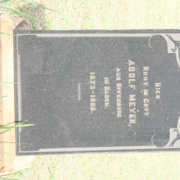 MEYER Adolf 1873-1908