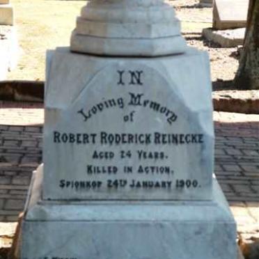 REINECKE Robert Roderick -1900