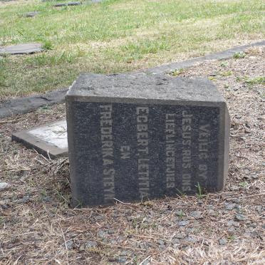 STEYN Egbert :: STEYN Letitia :: STEYN Frederika 