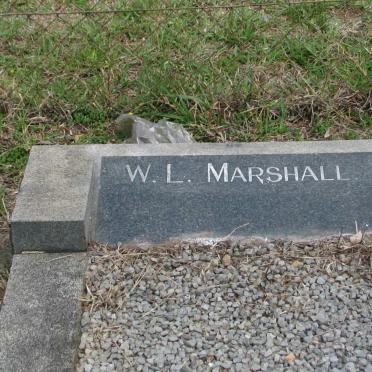 MARSHALL W.L. :: MARSHALL Cornelie Walrave nee STIEMENS 1893-1987