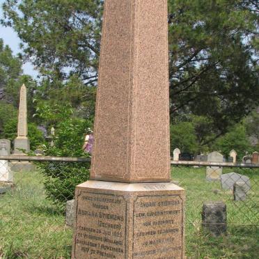 STIEMENS Hendrik 1822-1894 &amp; Adriana ZECHNER 1825-1917