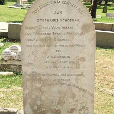 SCHOEMAN Stephanus 1810-1890