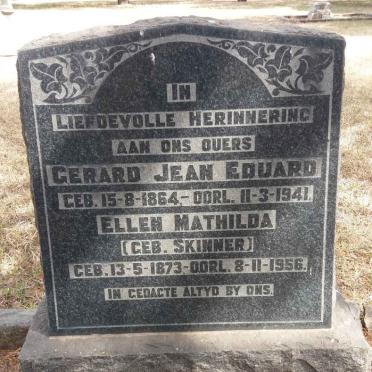 KUYPER Gerard Jean Eduard, VAN NIKKELEN 1864-1941 &amp; Ellen Mathilda SKINNER 1873-1956