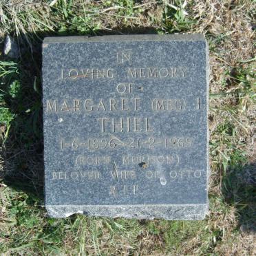 THIEL Margaret I. 1896-1969