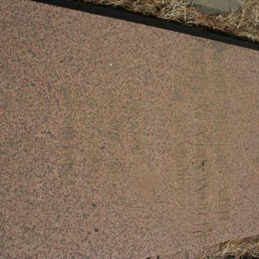 WOLFF Marie Helene Vera, von nee DE VILLIERS -1960