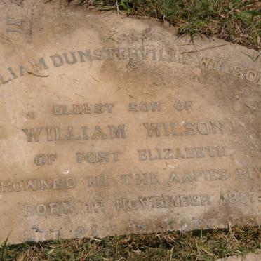 WILSON William Dunsterville 1857-18?1