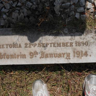 WATER Frans Karel, te 1860-1890 :: TE WATER Johan Booysen 1889-1914