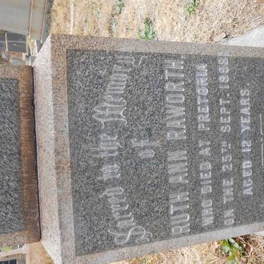 RAWORTH Ruth Ann -1898