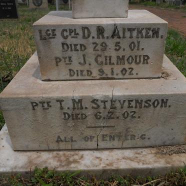 AITKEN D.R. -1901 :: GILMOUR J. -1902 :: STEVENSON T.M. -1902