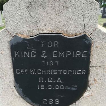 CHRISTOPHER W. -1900