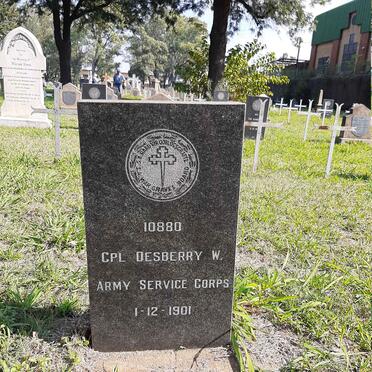 DESBERRY W. -1901
