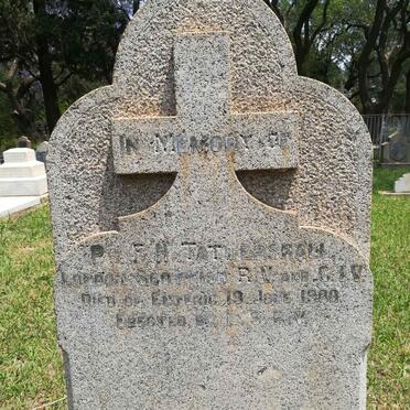 TATTERSHALL F.H. -1900