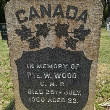 WOOD W. -1900