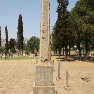 British War Memorial dedicated to the British Soldiers who died during the First Boer War 1880-1881