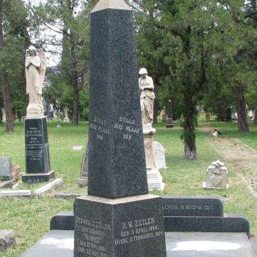 ZEILER H.W. 1859-1929 &amp; Debora J. SKINNER 1860-1933