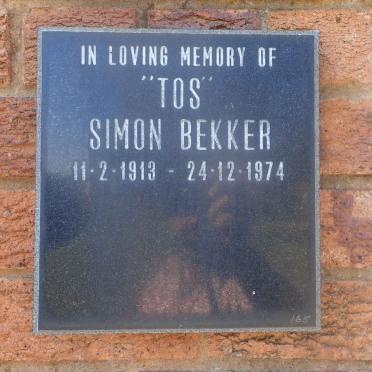 BEKKER Simon 1913-1974