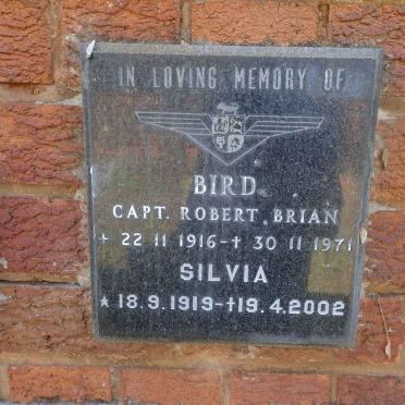 BIRD Robert Brian 1916-1971 &amp; Silvia 1919-2002