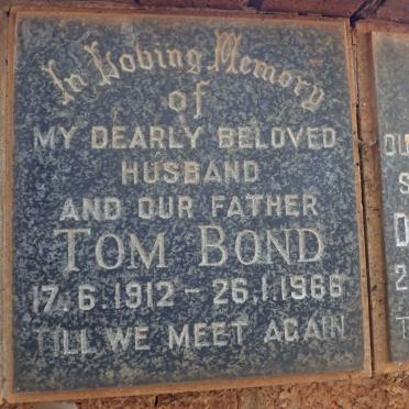 BOND Tom 1912-1966