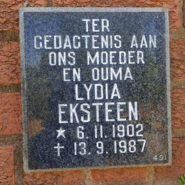 EKSTEEN Lydia 1902-1987