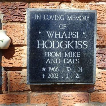 HODGKISS Whapsi 1966-2002