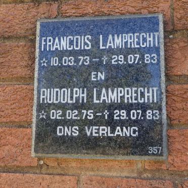 LAMPRECHT Francois 1973-1983 :: LAMPRECHT Rudolph 1975-1983