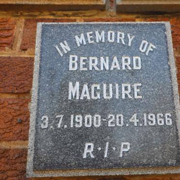MAGUIRE Bernard 1900-1966