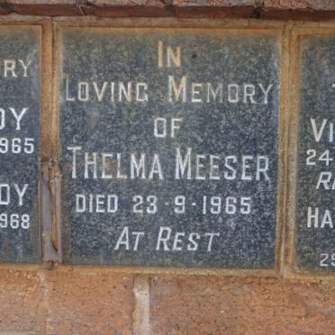 MEESER Thelma -1965