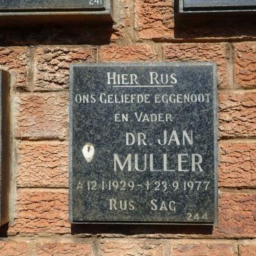 MULLER Jan 1929-1977