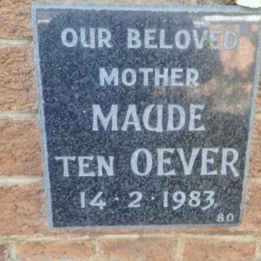 OEVER Maude, ten -1983